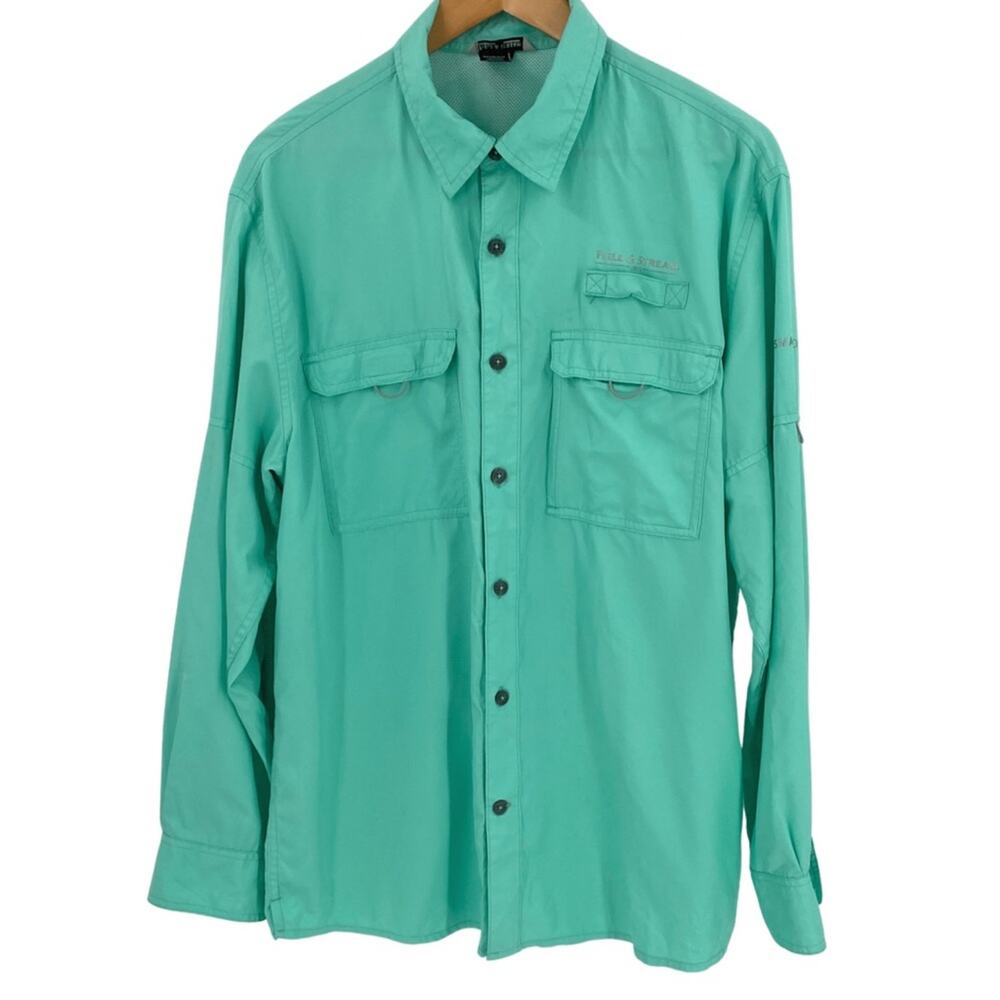 Field & Stream Men's Casual Button Down Shirt - Teal